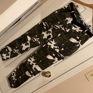 Fashion Nova Belted Camo Cargo Joggers